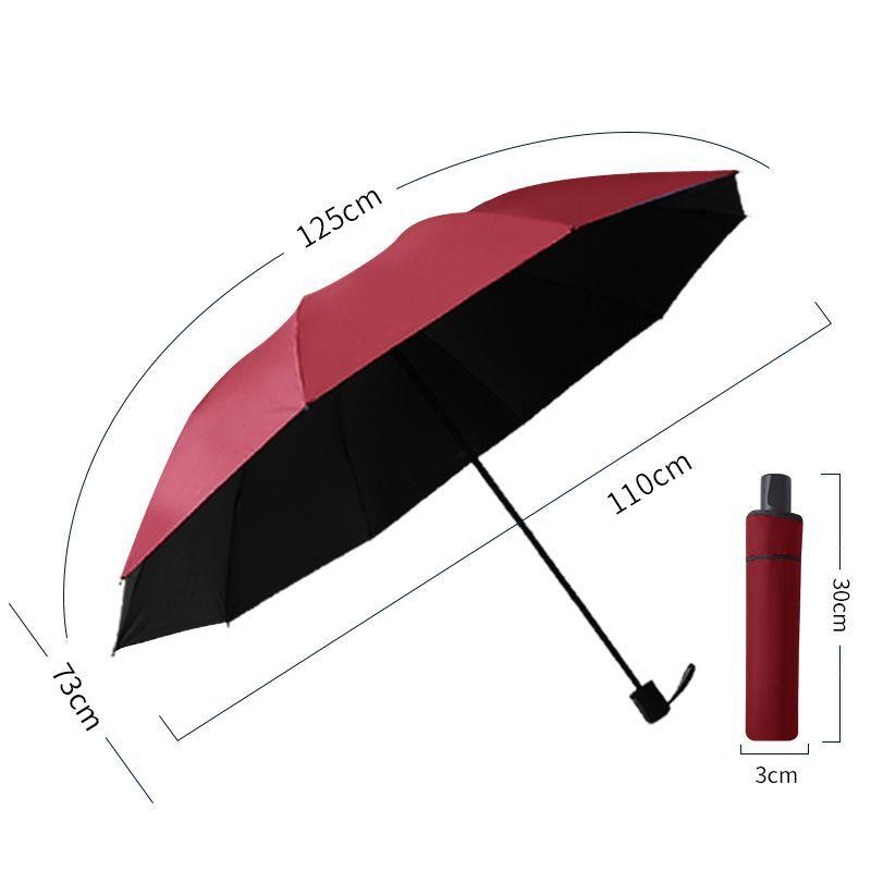 Extra-Large Umbrella for 3-5 People, Men's 70% Off Fold Manual Umbrella, Reinforced and Thickened Sunshade Umbrella, Sun Protection Umbrella