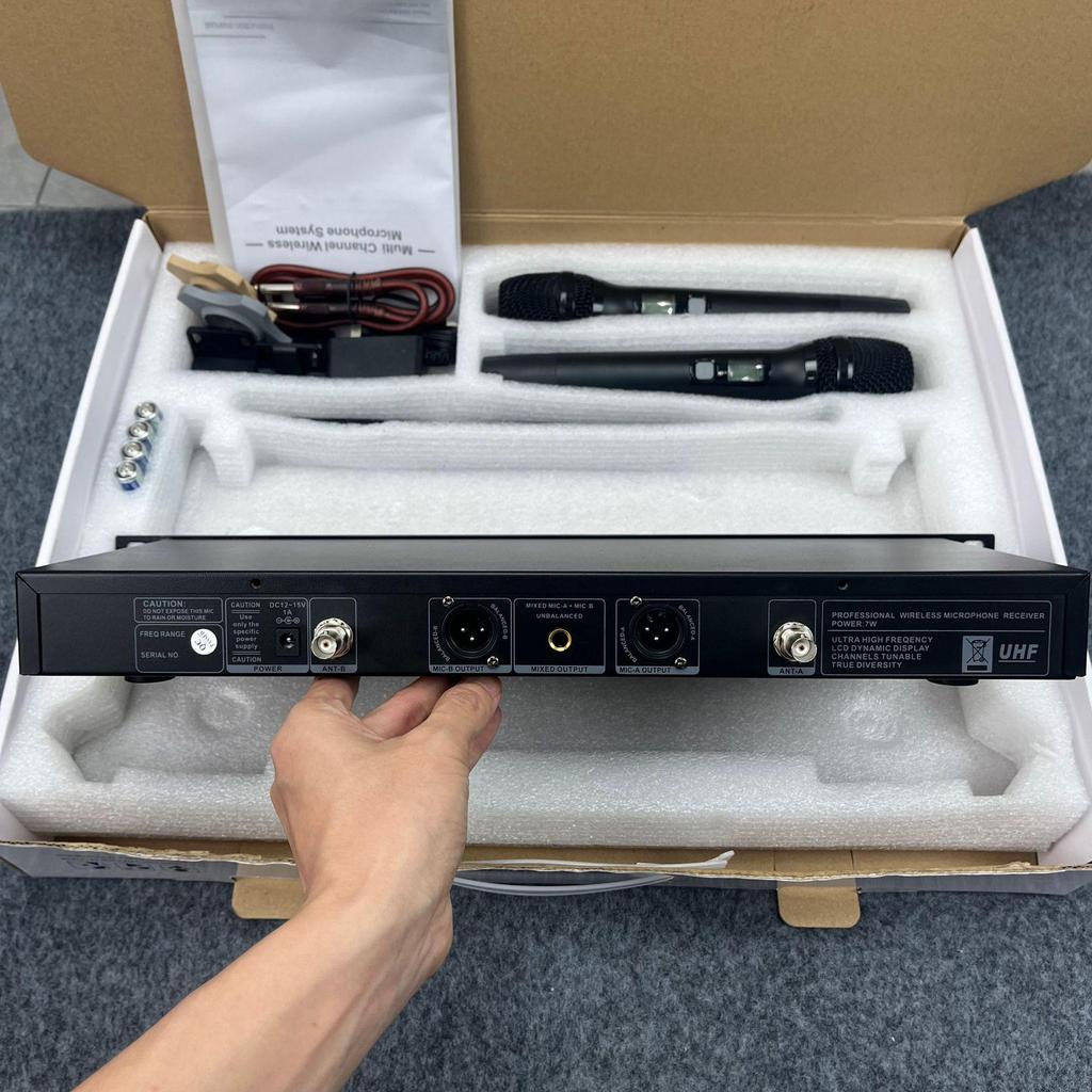 KTV U-Band Infrared Wireless Lavalier & Headset Microphone for Stage & Conference P-82O