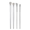 New Eyeshadow Makeup Brush Set of 4 Small Grape Eyeshadow Brushes, Nose Shadow Brushes, Smudge Brushes, Beauty Tools