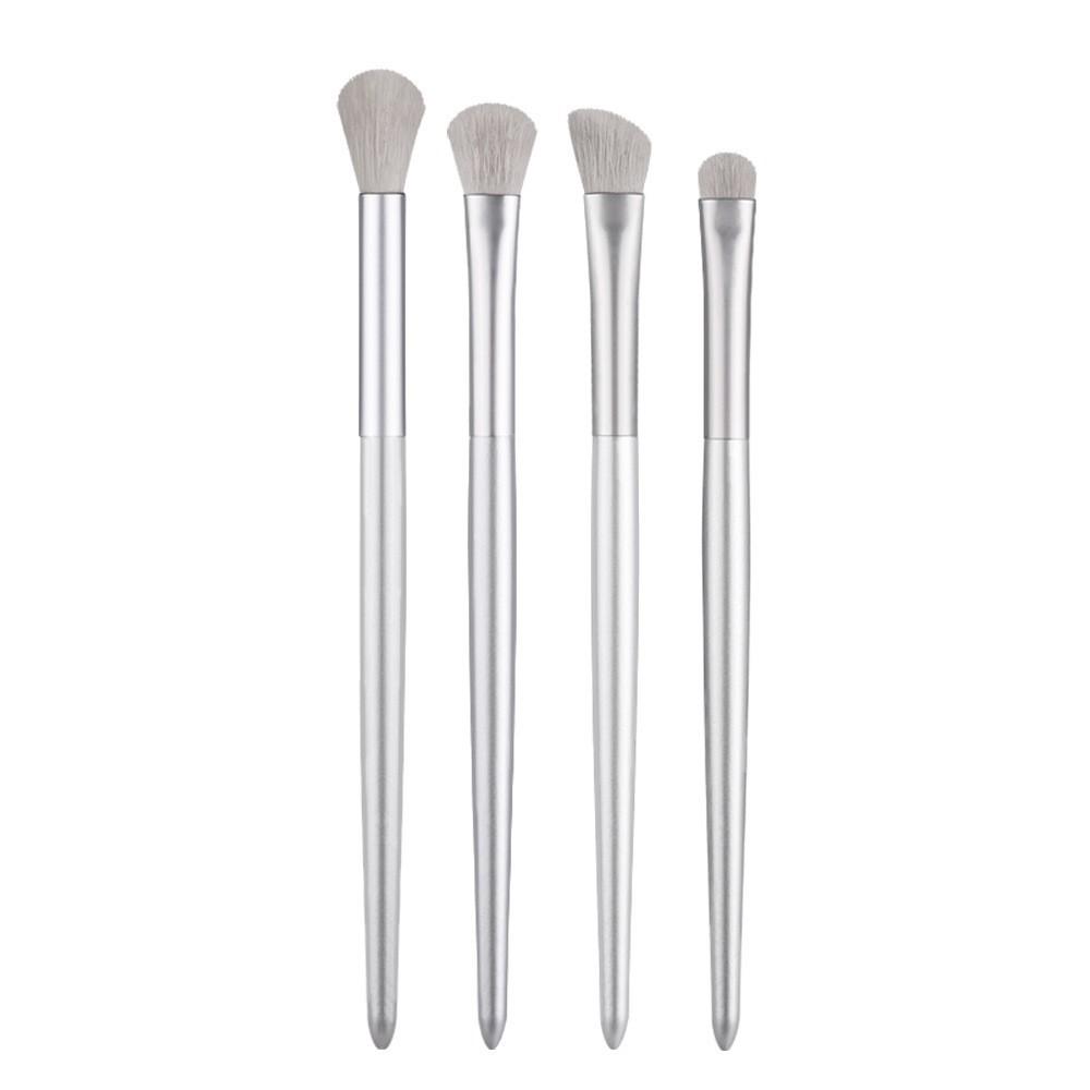 New Eyeshadow Makeup Brush Set of 4 Small Grape Eyeshadow Brushes, Nose Shadow Brushes, Smudge Brushes, Beauty Tools