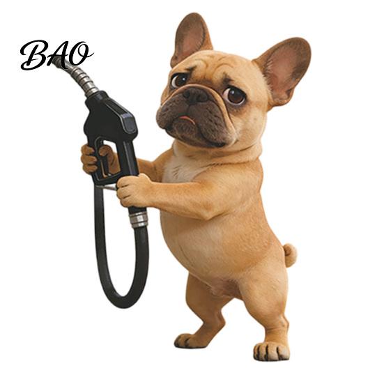 Mouse Car Sticker Fun Fuel Cap Sticker, Cute Dog Cat Waterproof Self Adhesive Animal Decal for Cars Windows Tailgate