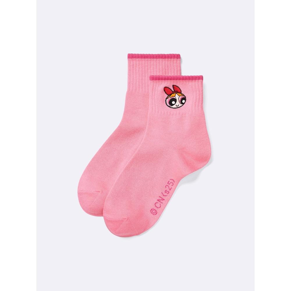 

Gu By Uniqlo The Powerpuff Girls Socks 12 PINK/ONE SIZE