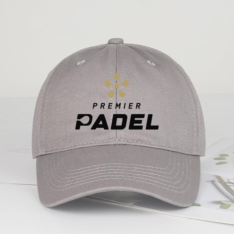 MLFO Premier Padel Printed SoftPeak Baseball Cap Lightweight Breathable Adjustable Sporty Style Unisex Tennis Enthusiasts