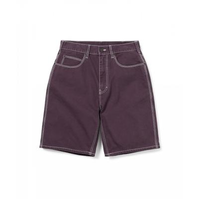 Thisisneverthat Contrast Stitch Short Purple