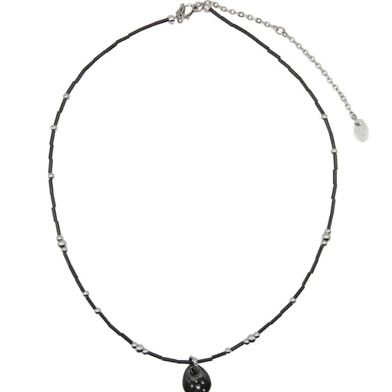 nff stardust necklace-black