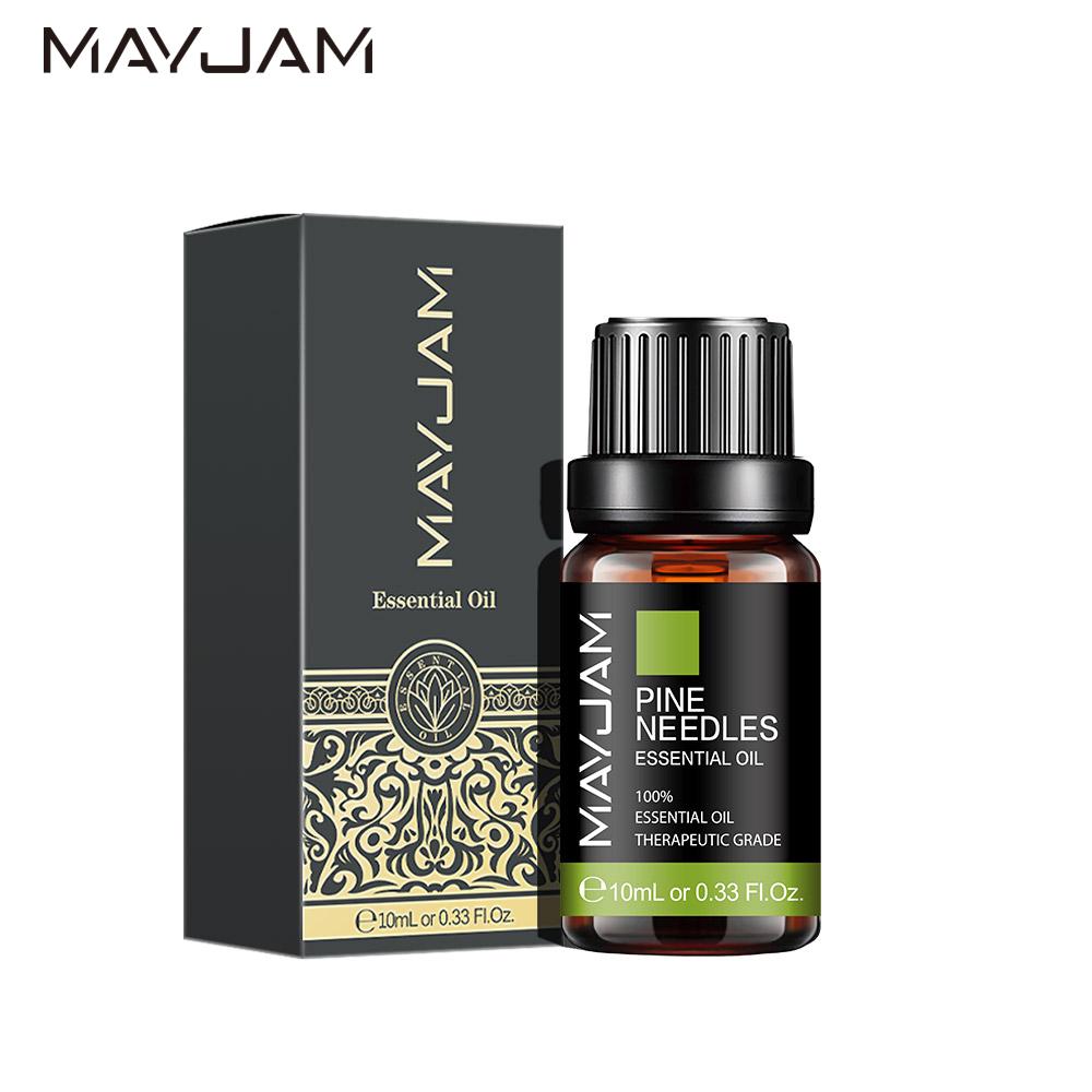 MAYJAM 10ml/30ml/100ml Pine Needles Essential Oils for Candle Soap Making DIY Perfume Air Fresh Diffuser Relaxation SPA Body Massage Oils