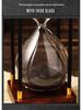 Engravable Creative Wooden Hourglass Timer (30/60 Min) - Decorative Ornament and Perfect Gift for Home or Office.