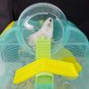 Minimal Land 2nd Floor Spinning Toy, Green, Hamster Toy, Medium