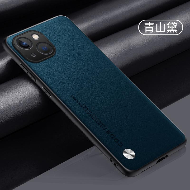 Applicable to vivoY600pro plain leather pattern Y50 mobile phone case Y52S Y73S business all-inclusive Y78 protective case Y77E