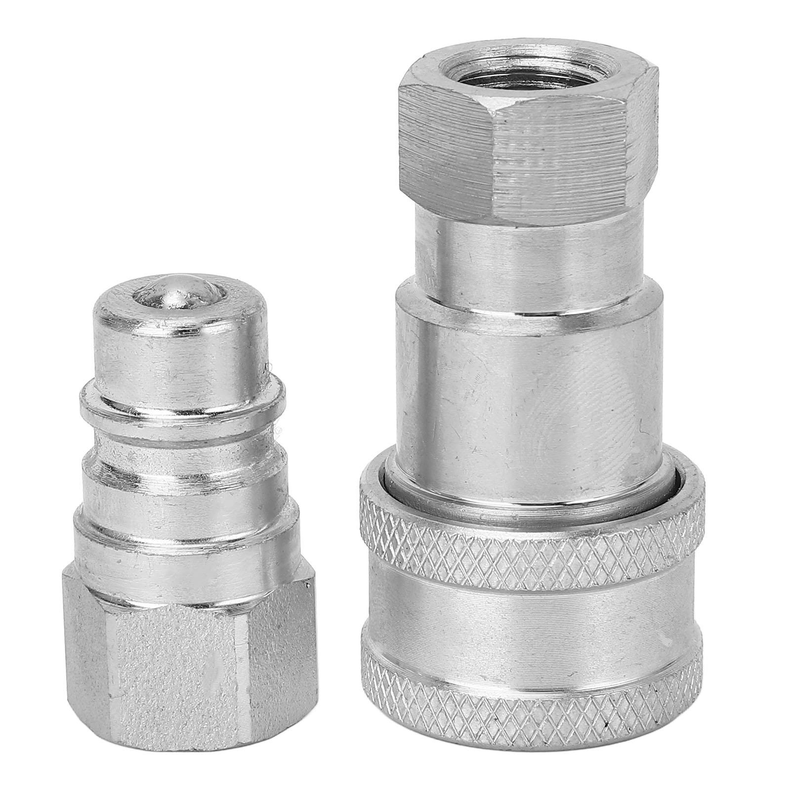 

Гидравлическая быстроразъемная муфта из закаленной стали, наружная и внутренняя резьба 14 дюймов NPT, гидравлические быстроразъемные фитинги