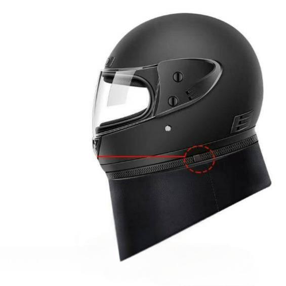 Car Winter Helmet for Men and Women In Autumn and Winter Cold Protection and Warmth Plus Cotton Safety Helmet for Removable Four-season Helmet