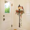 Creative Retro Street Lamp Bird Bedroom Study Background Beautification and Decorative Wall Stickers