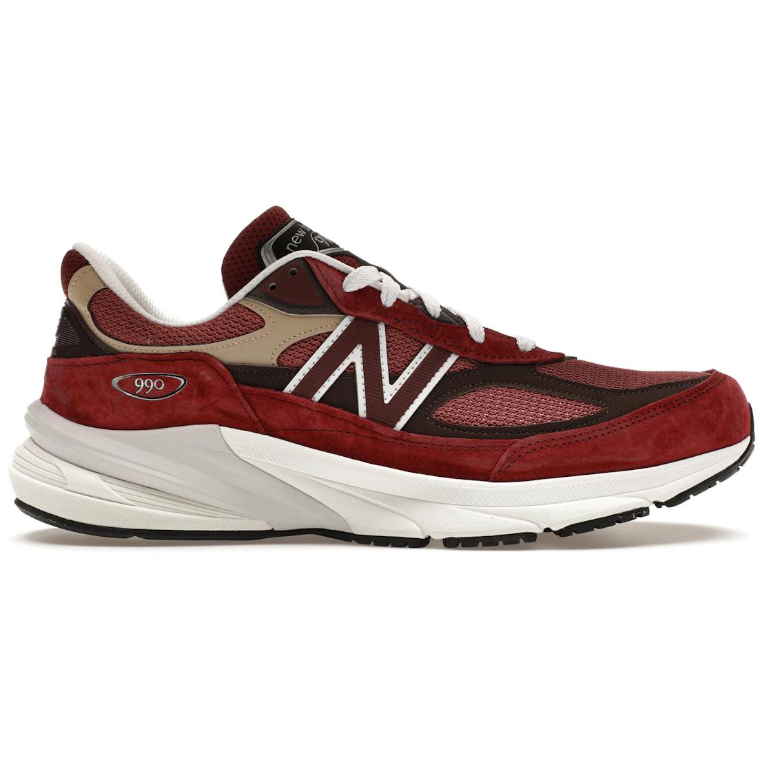 

Sneaker New Balance 990v6 MiUSA Teddy Santis Burgundy Tan(U990BT6) 38.5
