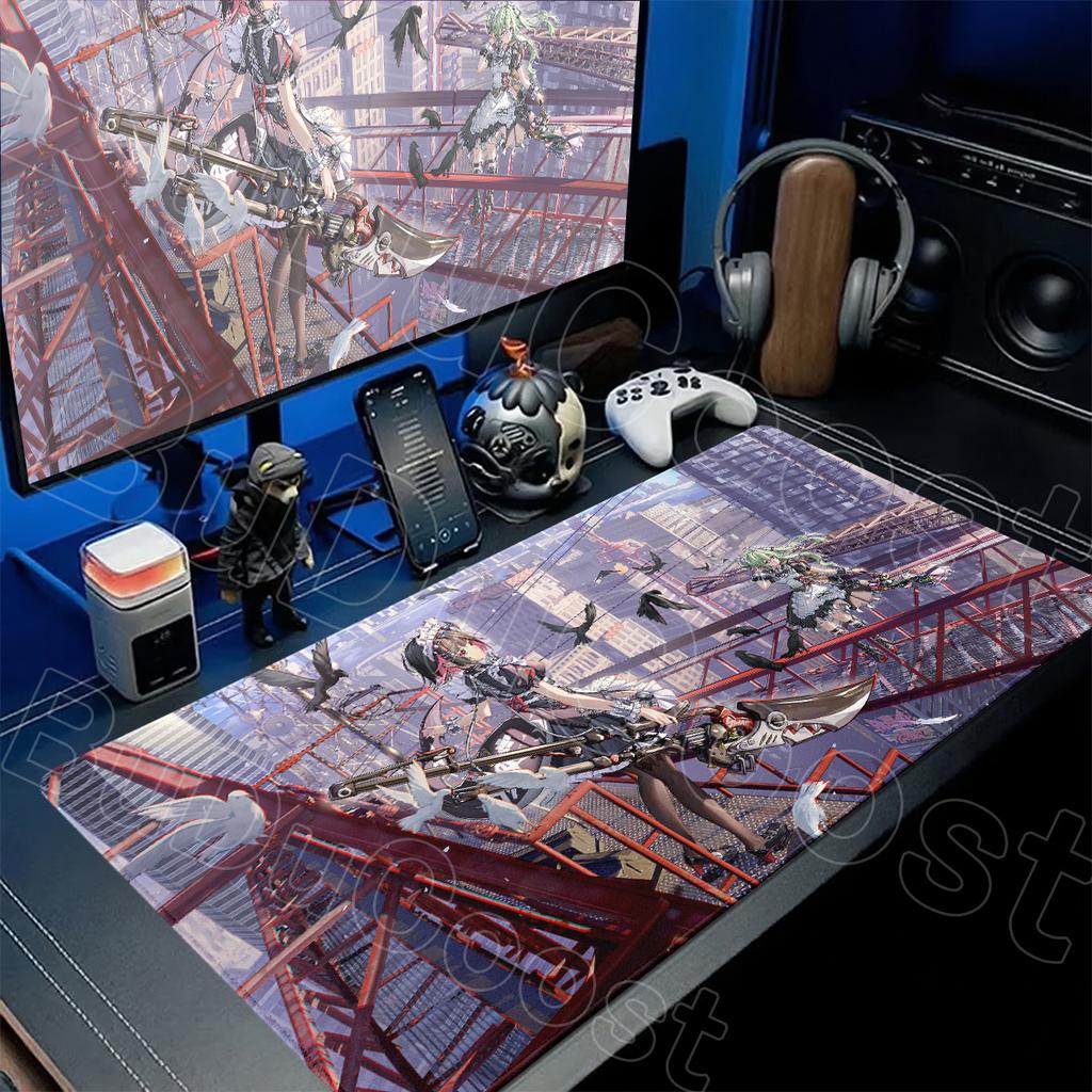 Anime Girl Ellen Joe Mouse Pad Laptop Office Long Table Mat Large Gamer Keyboard Carpet XXL Zenless Zone Zero Non-slip Mousepads