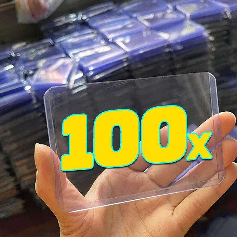 1-100 szt. 35PT Przezroczyste 35PT Koszulki na karty TopLoaders Twardy plastik PVC Uchwyt na karty do gry Pokrowiec na kolekcjonerskie karty kolekcjonerskie