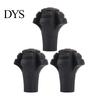 Reliable 3Pcs Trekking Pole Tip Shock Absorbing Enhanced Stability High Hardness Climb Replacement Walking Sticks Ends Caps for Outdoor Compact
