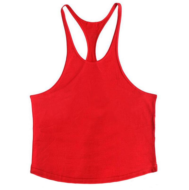 Herren Sommer Baumwoll Träger Tanktop für Bodybuilding & Fitness