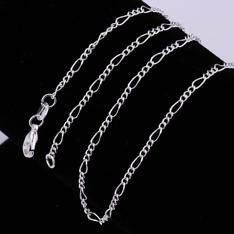 

40cm-70cm Copper 2MM chain necklace 16-30inch Charm wedding for women Men jewelry fashion Y22268YY-