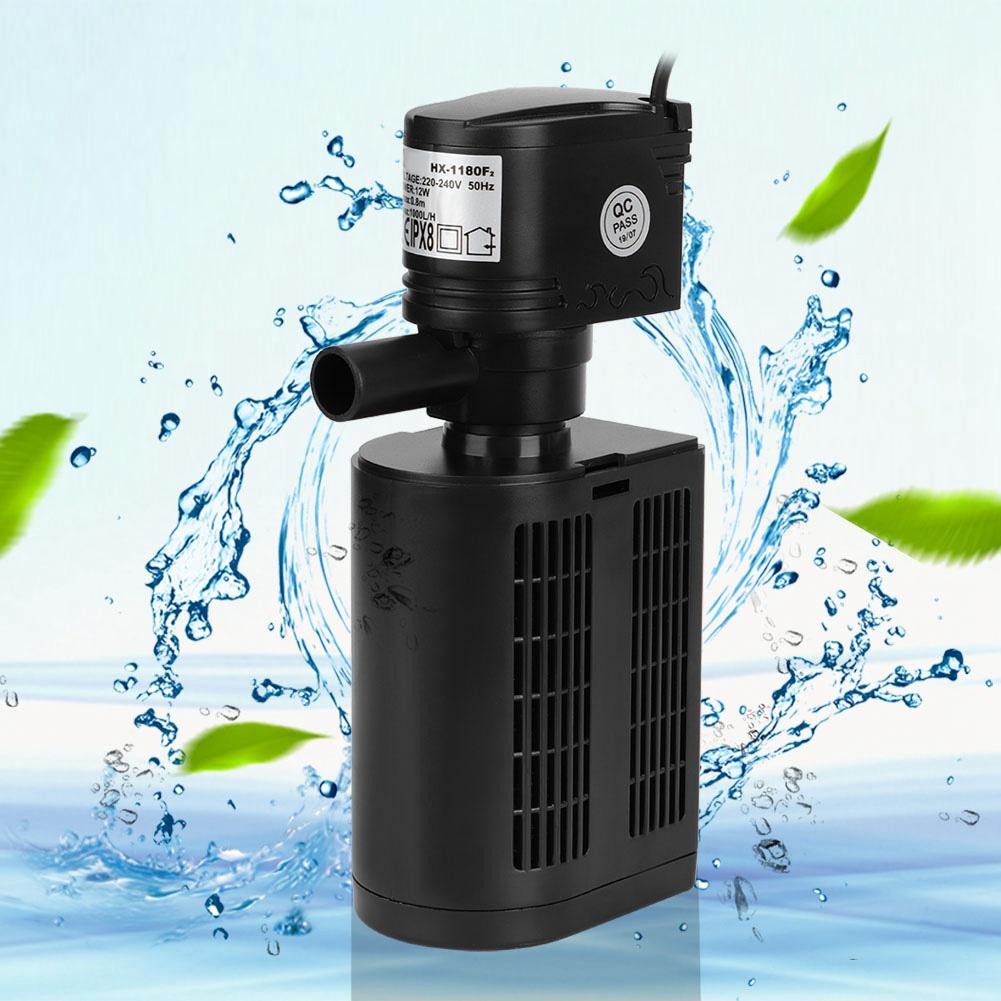 3 v 1 filtrační filtrační kyslíková aerační pumpa na vodu pro akvárium akvária