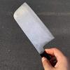 7 Inch Slicing Knife Handmade Forged Damascus Steel Blade Cleaver Meat Cutting Vegetables Chinese Chef Kitchen Knife Wood Handle