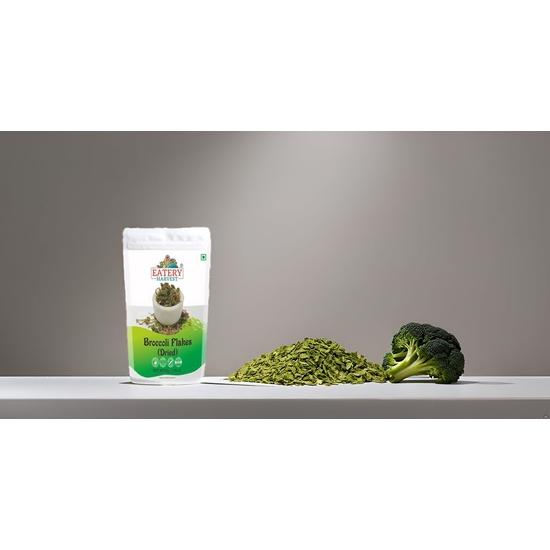 Eatery Harves by Saipro Suszone płatki warzywne kombo płatków brokułowych 50 g, płatków selera 50 g, suszonej cebuli 150 g, zupa brokułowa