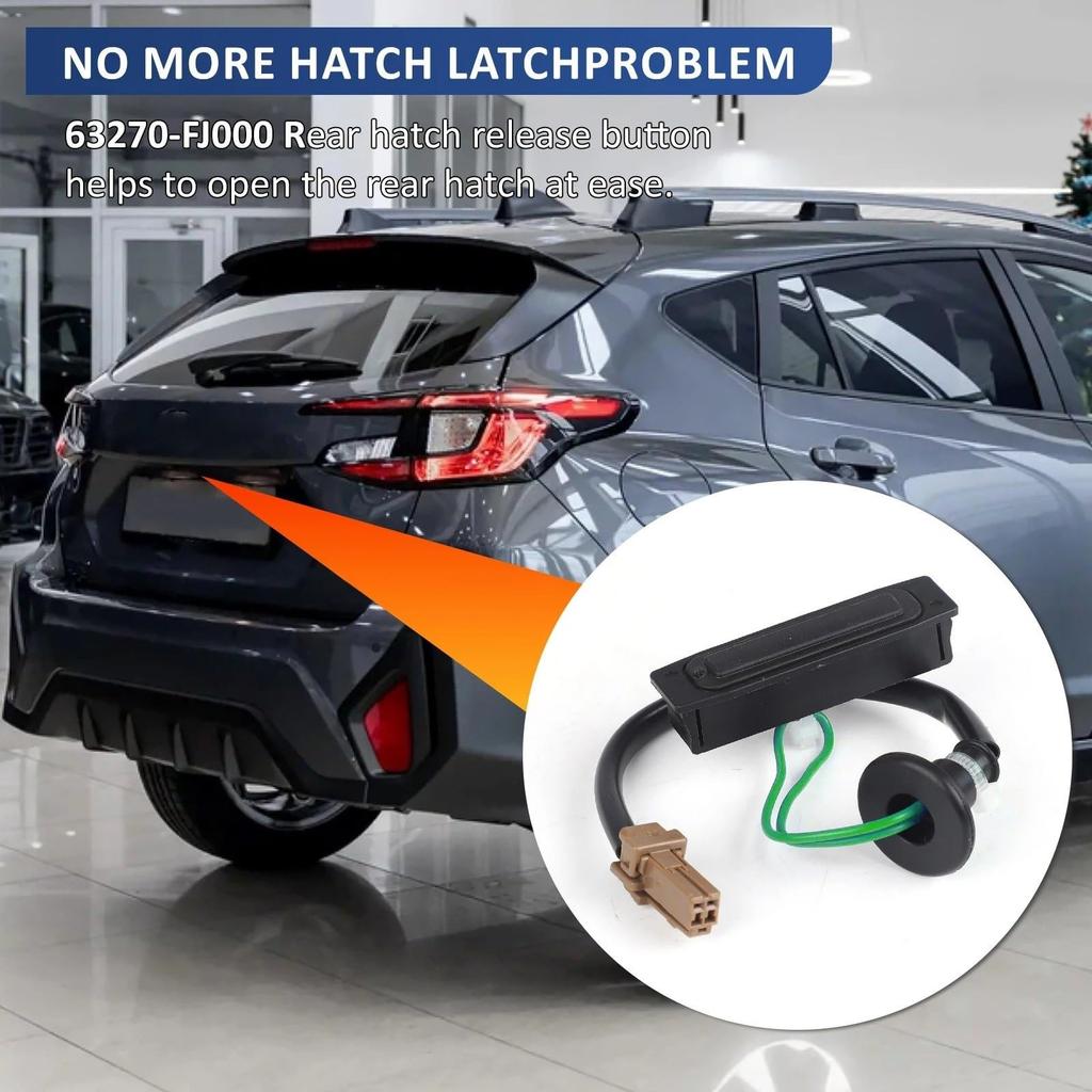 Vehicle Tailgate Switch Trunk Lock Release Handle Switch for Subaru Forester Legacy Outback Crosstrek