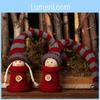 Cute Long Hat Christmas Figurine Plush Toy For Kids Festive Holiday Decoration