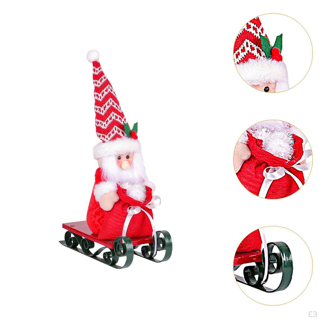 Weihnachtsschmuck Dekoration, Heimdeko, Ausstellung Weihnachtsmann Schlitten Dekoration
