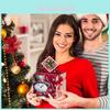 Christmas Snowman Theme Party Decor Money Box With Gift Box For Holiday Celebrations