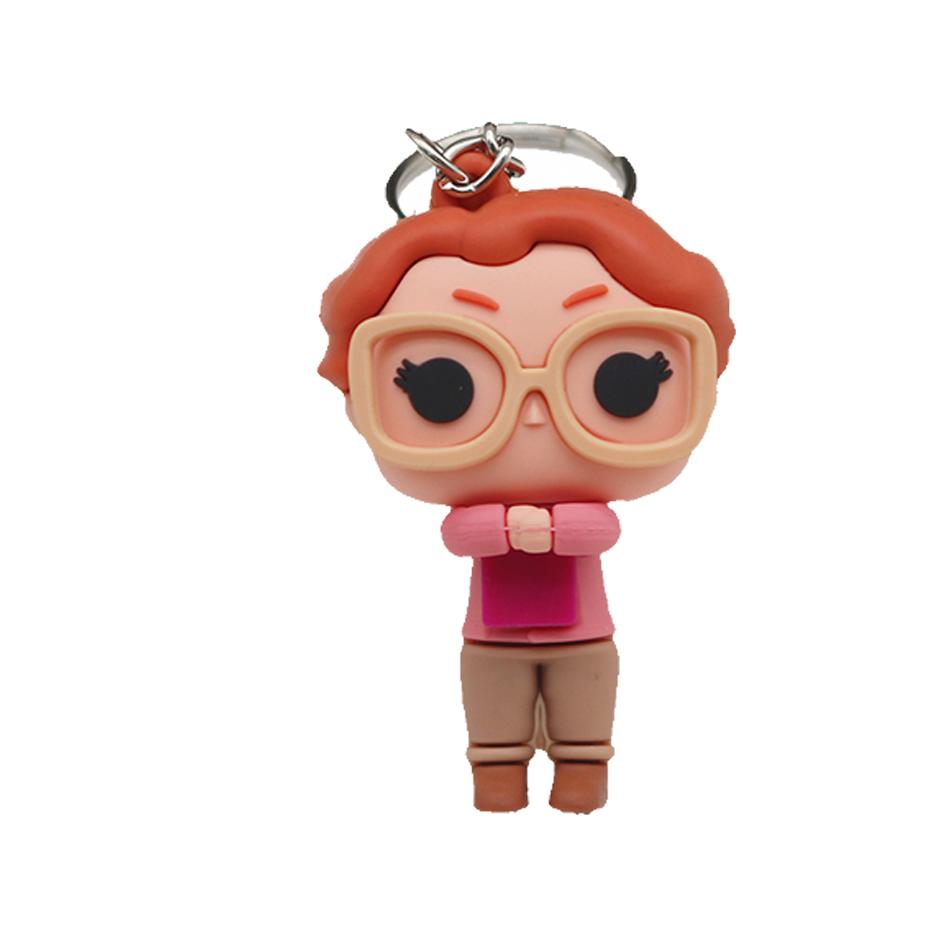 New Cartoon Game Characters Keychain Figure Toys Q Version Dolls Kids Gift For Children Boys Girls HalloweenChristmas Gift