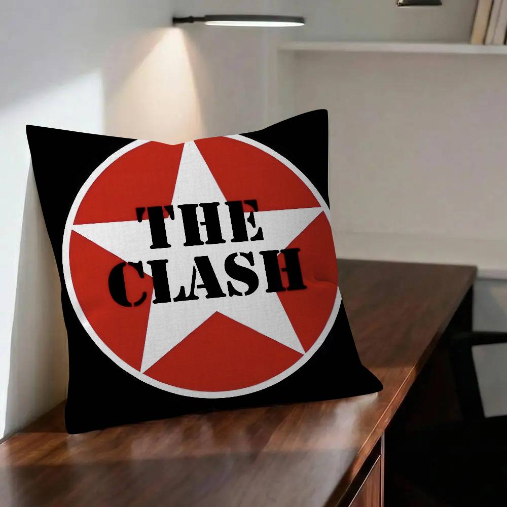Rock Band Das Album Clash Kissen Kissen Geschenk Heim Büro Dekoration Kissen Schlafzimmer Sofa Auto Kissenbezug Kissenbezug