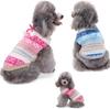 Autumn and Winter New Christmas Pet Costume Christmas Snow Dog Dog Sweater Knit Warm Pet Jacket