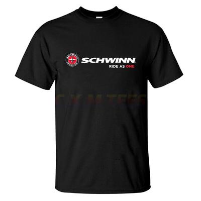 Incroyable T-shirt Unisexe Nouveau Schwinn Z Bike Version Vélo d'Intérieur T-shirt Double Face Décontracté Surdimensionné T-shirt Graphique Manches Courtes S3xl