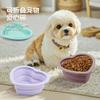 Pet Folding Bowl Dog Bowl Dog Outdoor Feeding Going Out Drinking Bowl Portable Pet Supplies Pet Bowl