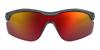 UNDER ARMOUR Sunglasses UA YARD PRO W3 Shield Lens Style TR90 Frame YARDPRO24W Metal Gray 99 Multi-Sport 2-99-4WC