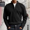 Men's Casual Pullover Lightweight Neck Sweatshirt Long Sleeve Shirts
