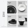 Mingzhan Dehua Ceramic Gongfu Tea Set