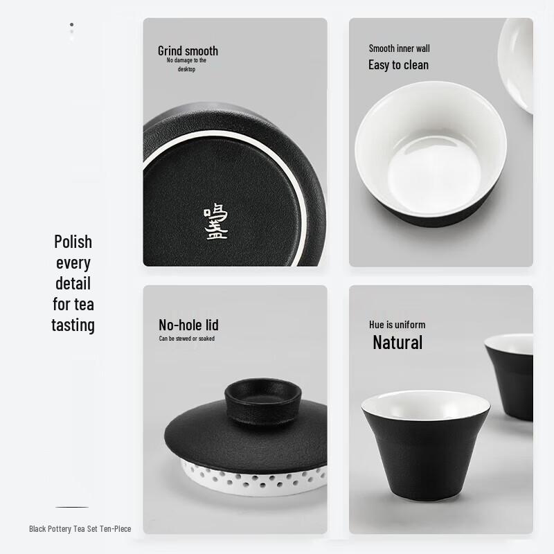 Mingzhan Dehua Ceramic Gongfu Tea Set