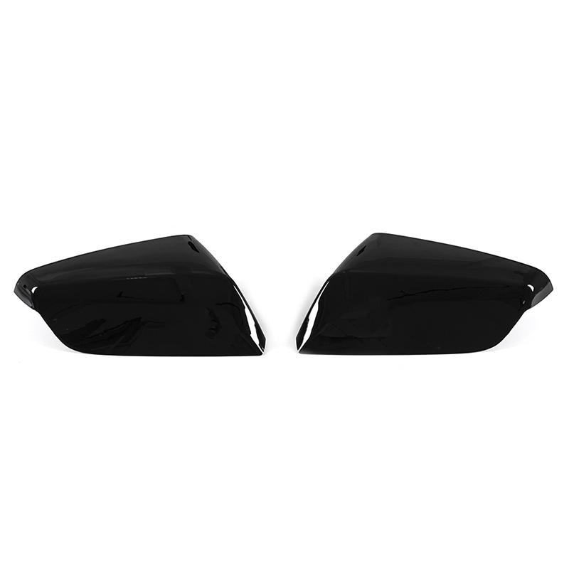 Rhyming Auto-Rückspiegelabdeckung, glänzend schwarz, Seitenspiegelkappe, Auto-Außenzubehör, passend für Chevrolet Malibu