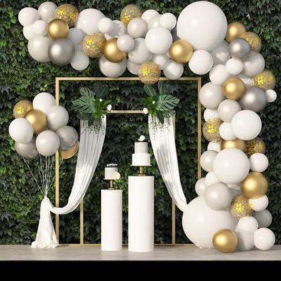 Geburtstagsballon-Girlanden-Bogen-Set für Hochzeit, Geburtstagsballon, Taufe und Taufe, Geschlecht offenbaren Geburtstags-Latexballon
