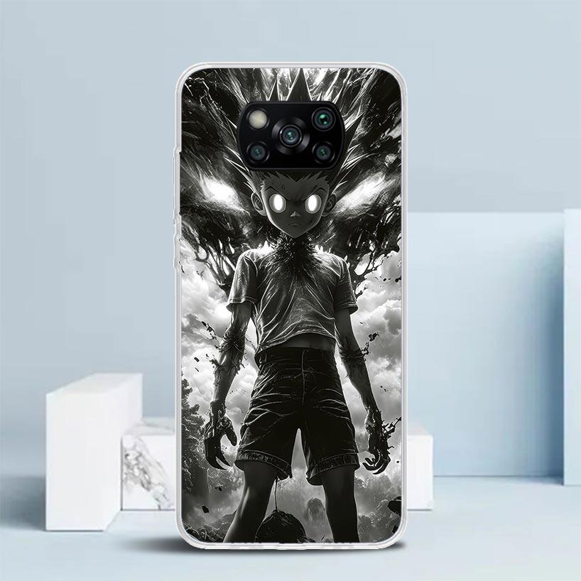 Huner X-Hunters Gon Soft Cover for Xiaomi Poco F7 Ultra X7 X6 X5 Pro M7 Phone Case Redmi 15 15C 13 13C 12 12C 10 10C Print Shell