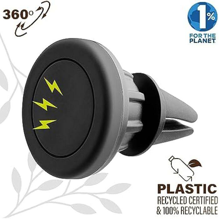 Support voiture - MUVIT - Universel - Rotatif - Magnétique - Protection robuste