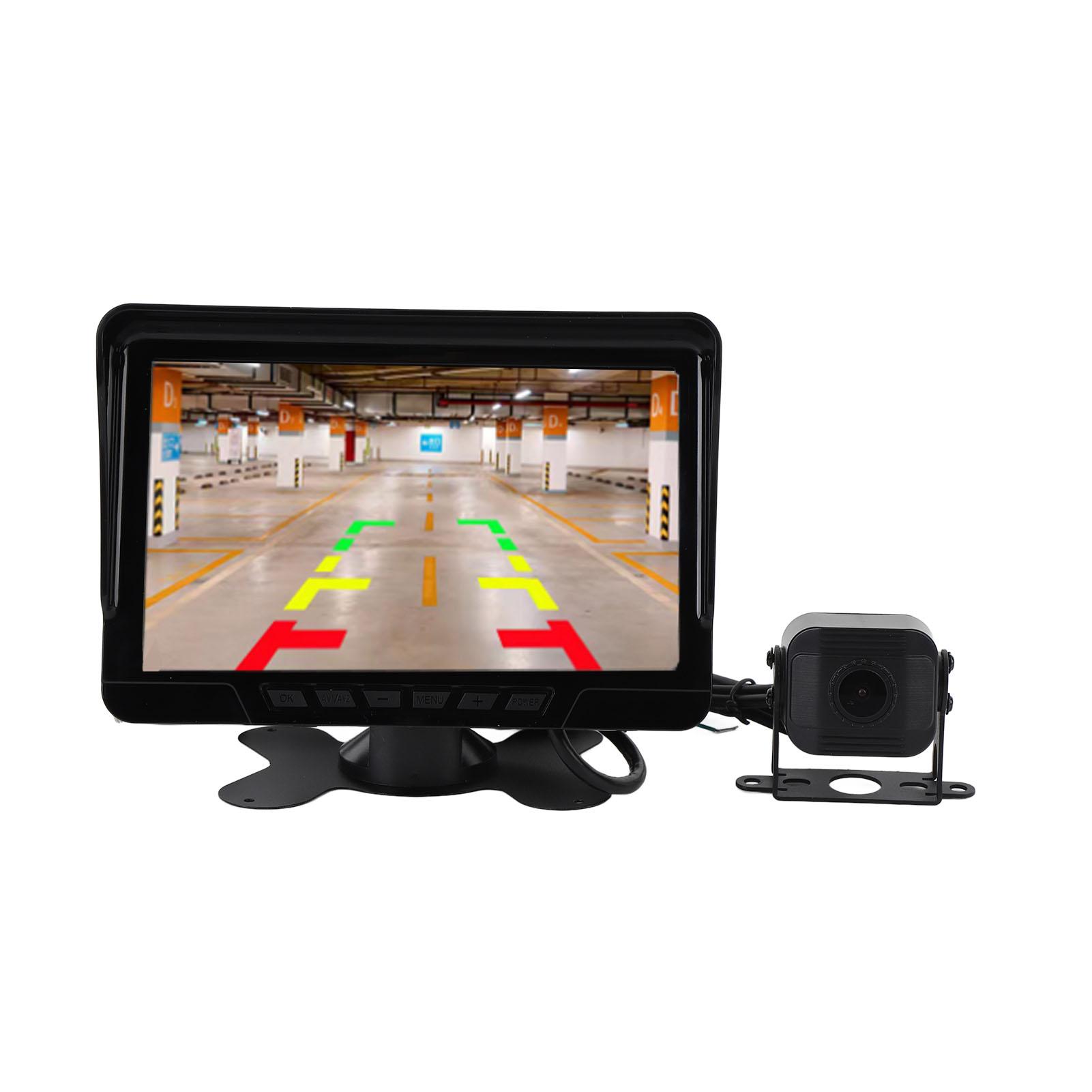 

Система камеры заднего вида для грузовиков с 7-дюймовым дисплеем и 15-метровым кабелем для автофургонов, прицепов, грузовиков, седельных тягачей