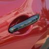LHD For Mazda 2 3 6 CX3 CX5 2014 2015 2016 2017 2018 2019 Car Smart Keyless Door Handle Cover Trim Carbon Fiber Accessories