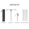 Camping Lantern Stand Detachable Lantern Hangers Portable Light Holder Telescopic Lighting Brackets Lamp Stand