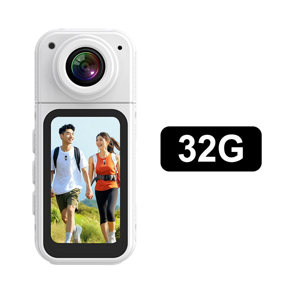 S70 2.7K HD Small Sports Cam 180° Rotate WiFi Thumb Camera Wearable WIFI Bodycam Magnetic Video Recorder Camcorder for Sports