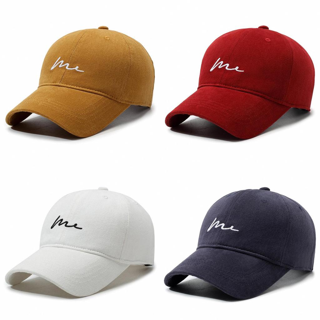 Minimalist Korean Style Embroidered Mesh Baseball Hat With Curved Brim For Sunshade And Daily Use