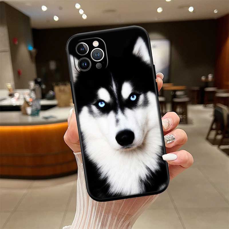 RE36 Husky Puppy Dog Case for Motorola Edge 60 60s 70 G86 G56 G54 E14 G04S G45 G54 G64 S30 S50 X30 X40 X50 Pro Power