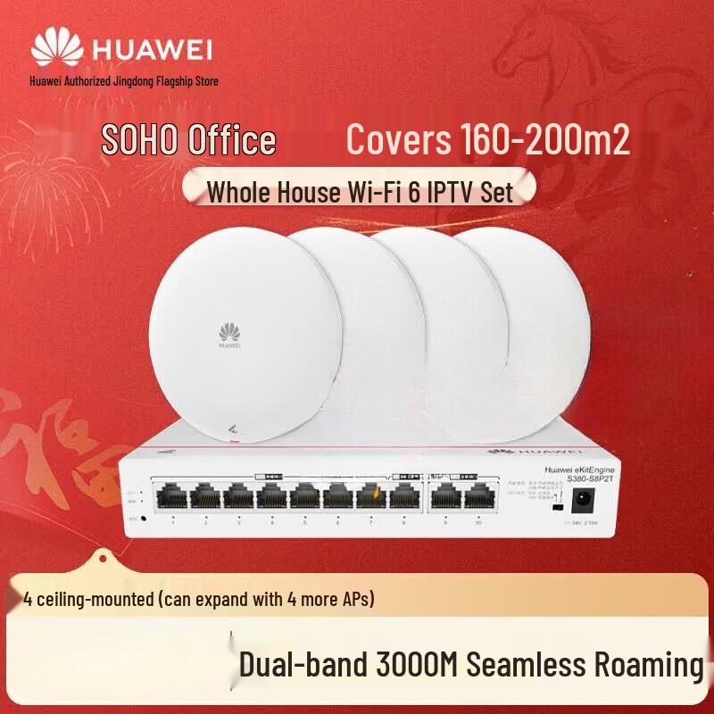 HUAWEI WiFi 6 Whole Home Networking Kit (AP362E Series) (CN version)