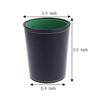 1 Piece Dice Cup High Quality PU Leather Stable Sturdy Comfortable Hand Feeling Dice Cup Tool For Board Games